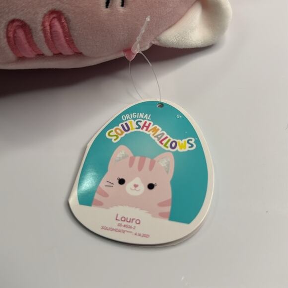 NWT Squishmallow Laura the Cat 5” Plush - Picture 3 of 3